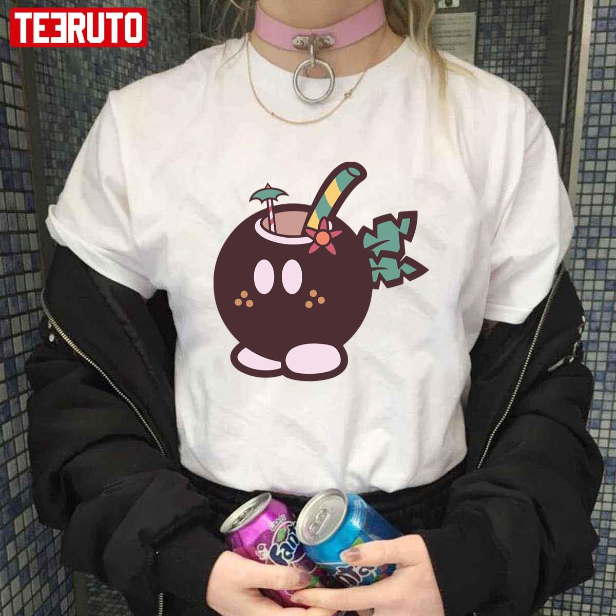 Bob Omb Coconut Nintendo Super Mario Art Unisex T-shirt