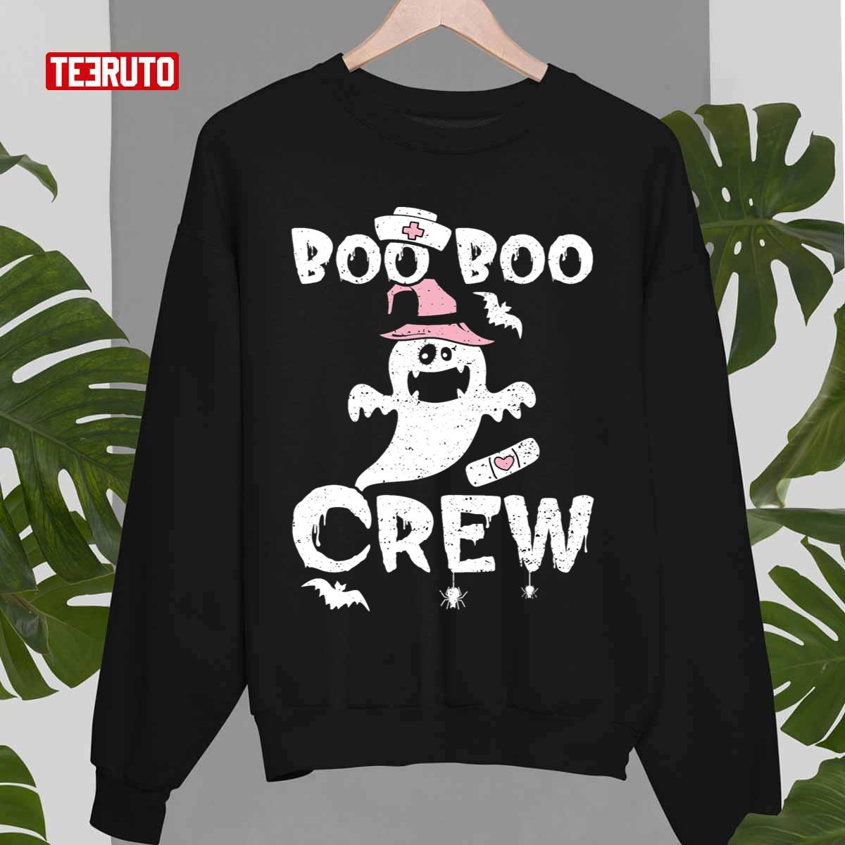 Boo Boo Crew Halloween Nurse Nursing Cute Health Worker Unisex Sweatshirt