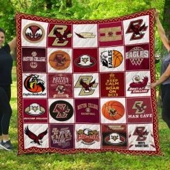 Boston College Eagles Quilt Blanket