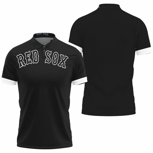 Boston Red Sox Black 2019 Jersey Inspired Style Polo Shirt Model A31215 All Over Print Shirt 3d T-shirt