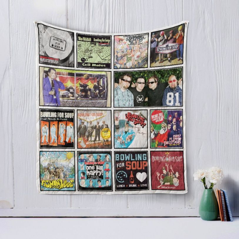 Bowling For Soup Quilt Blanket