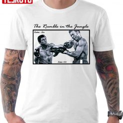 Boxing The Rumble In The Jungle Unisex T-shirt