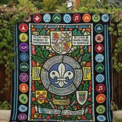 Boy Scout Memory CLA31100015Q Quilt Blanket