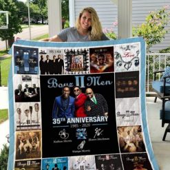 Boyz II Men 35 Years Quilt Blanket I1D2