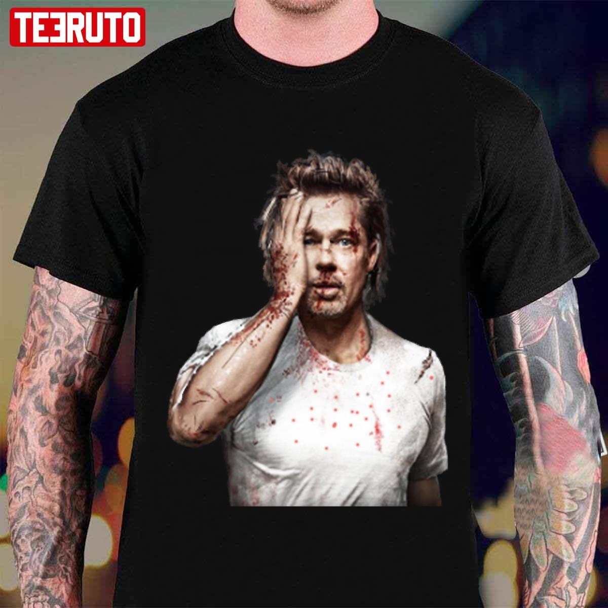phenomenon Readability lawyer Brad Pitt Bullet Train Movie 2022 Unisex T-Shirt - Teeruto