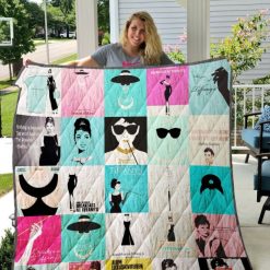 Breakfast At Tiffany Love Collected  Quilt Blanket