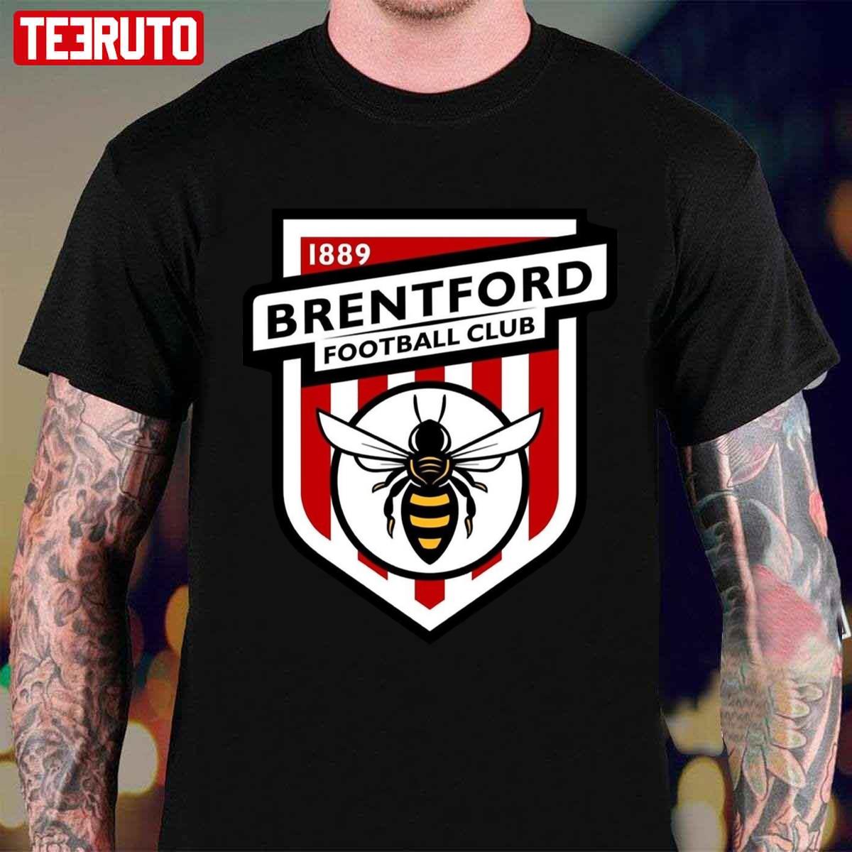 Brentford Football Club 1889 Logo Unisex T-shirt