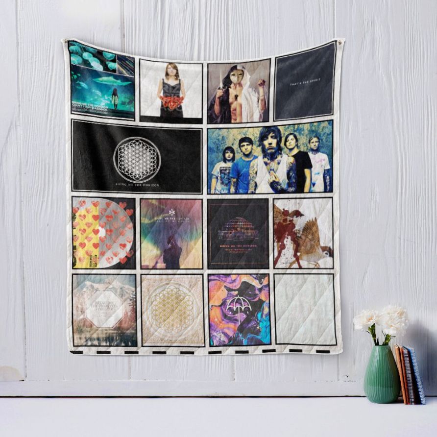Bring Me The Horizon Albums Quilt Blanket