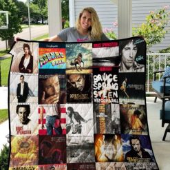 Bruce Springsteen Quilt Blanket 01474