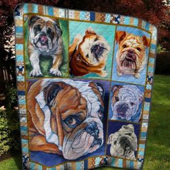 Bulldog Nn030501 Quilt Blanket DUP