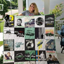 Bullitt For Fans Time Starts Now Combined Quilt Blanket