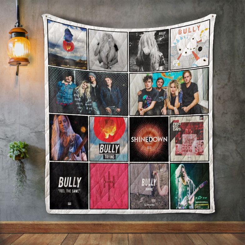 Bully Albums Trying Shinedown Quilt Blanket