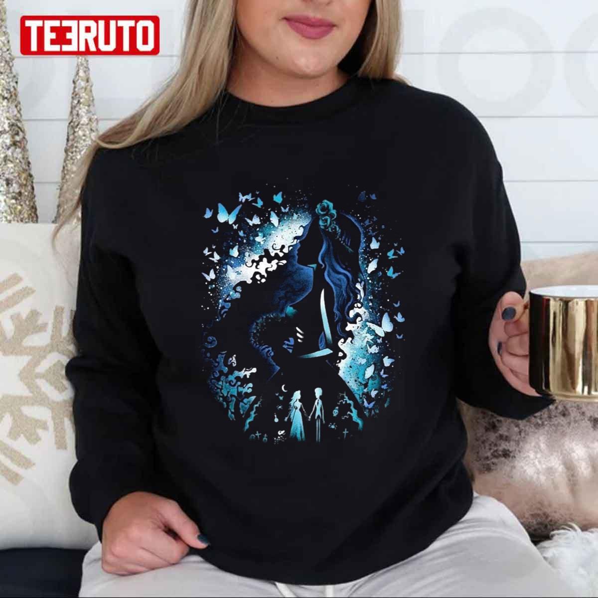 Buterfly Night Corpse Bride Unisex Sweatshirt