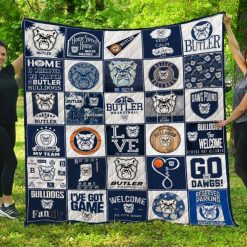 Butler Bulldogs Combined Ncaa Quilt Blanket
