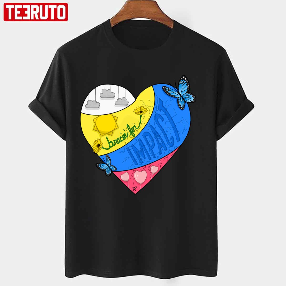 Butterflies Heart Gabbie Hanna Unisex T-shirt