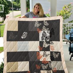 Butterfly Pattern Quilt Blanket