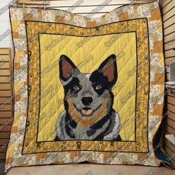 Calico Dog Quilt Blanket