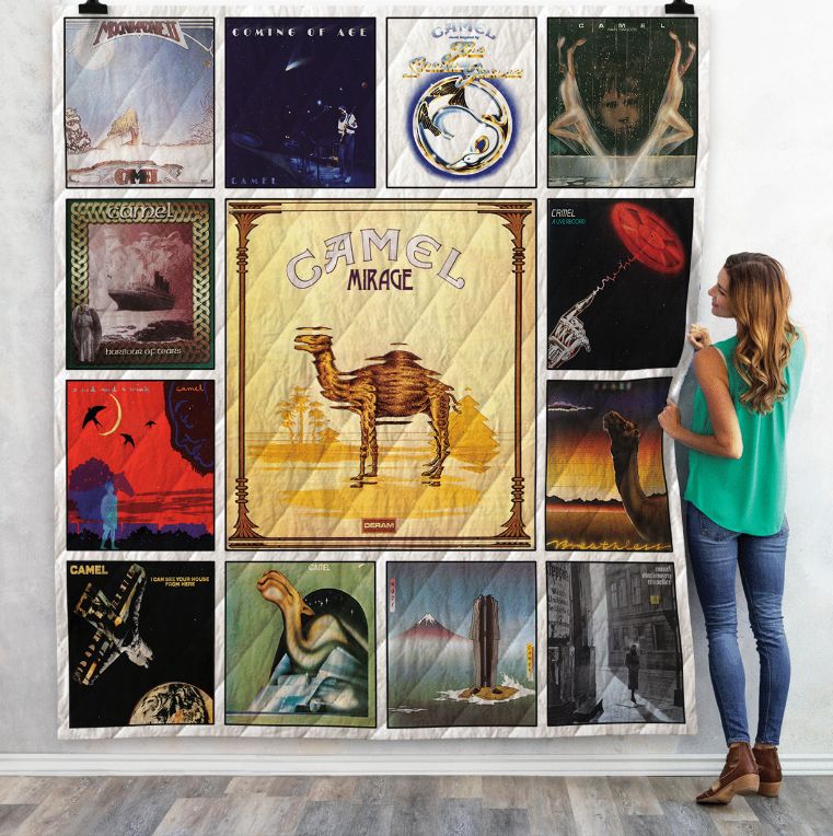 Camel Quilt Blanket Teeruto