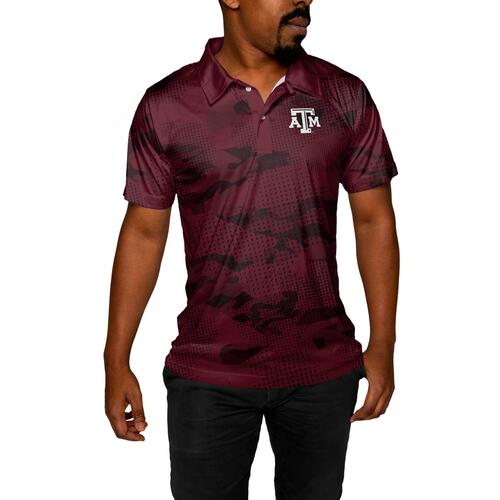 Camo Texas A&ampampm Aggies Ncaa Mens Printed Polo Shirt 3d All Over Print Shirt 3d T-shirt