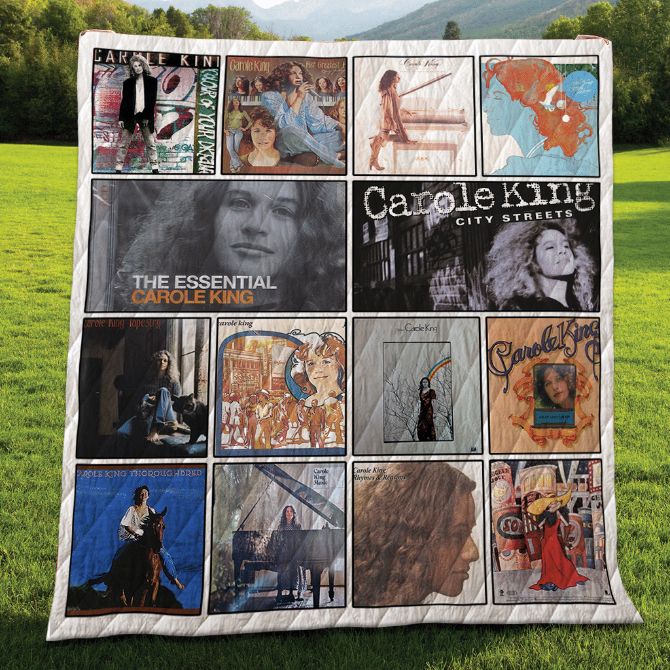 Carole King Album Combine Quilt Blanket