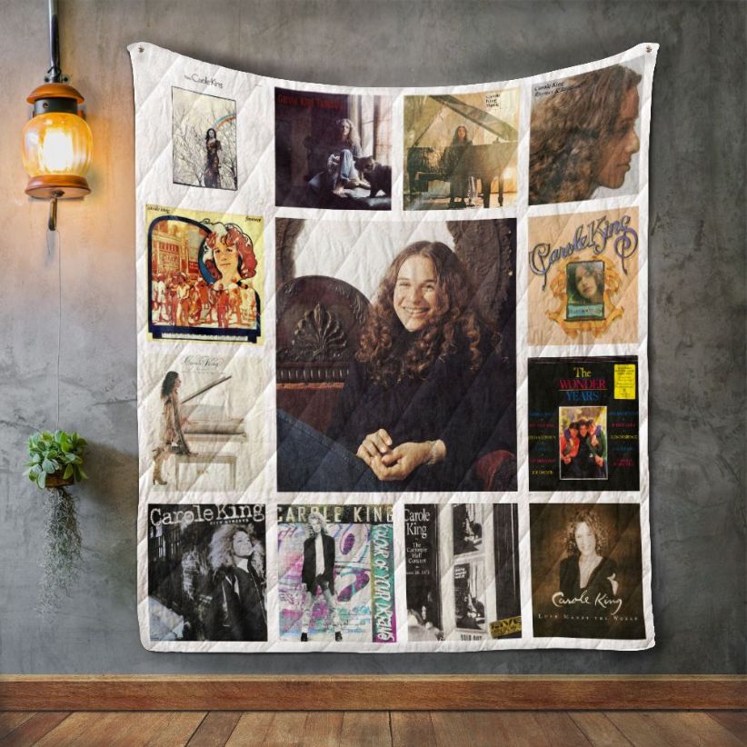 Carole King Albums Quilt Blanket