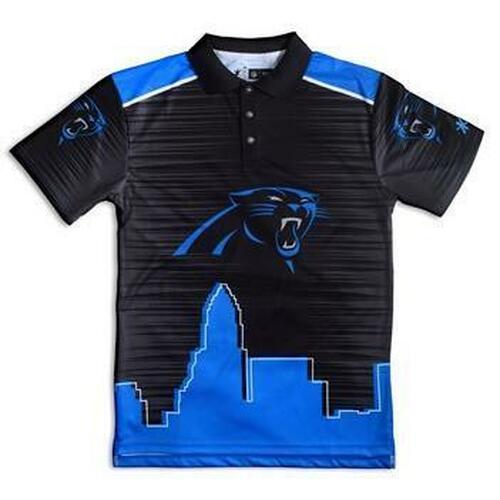 Carolina Panthers Thematic Polyester Polo Shirt 3d All Over Print Shirt All Over Print Shirt 3d T-shirt