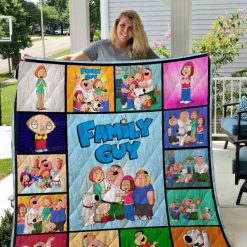 Cartoon Family Guy Collection Quilt Blanket