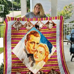 Casablanca Portraits Quilt Blanket