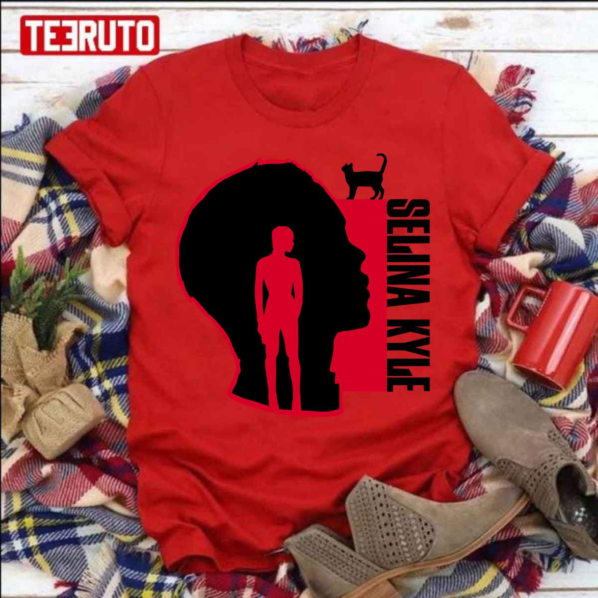 Cat Woman Selina Kyle Art Unisex T-Shirt