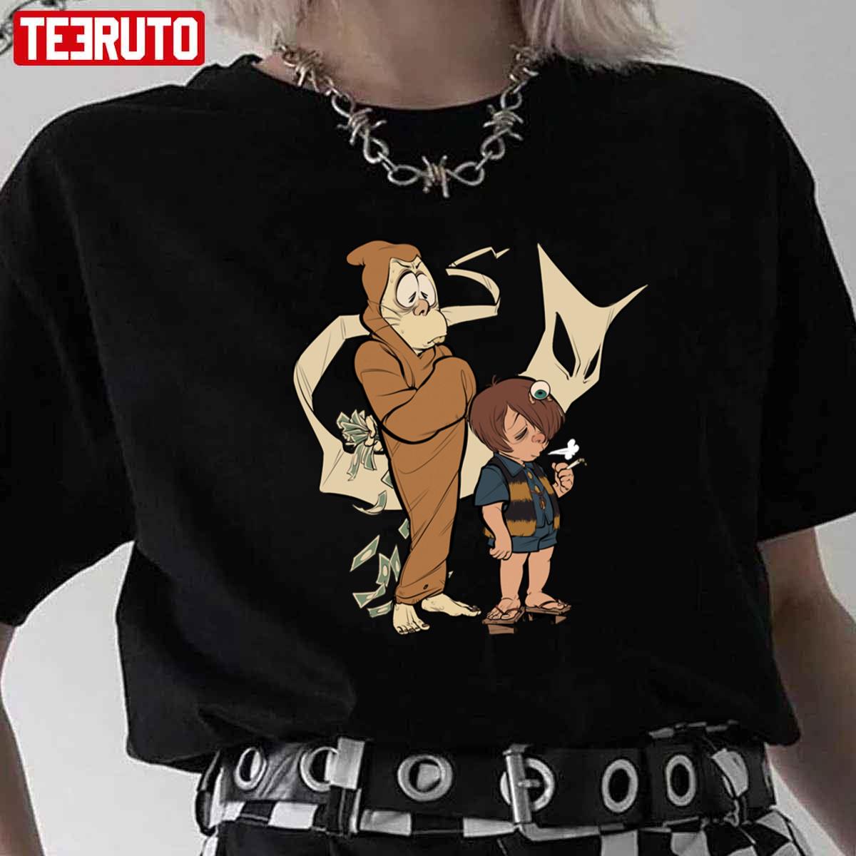 Characters Gegege No Kitaro Anime Manga Art Unisex T-Shirt