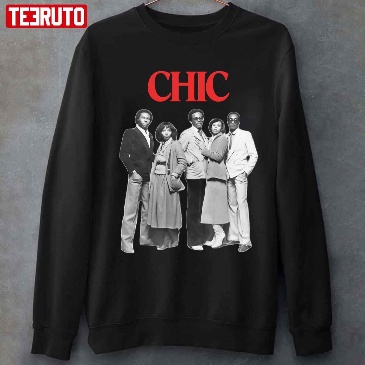 Chic Ft Nile Rodgers Formed In 1972 Unisex Sweatshirt