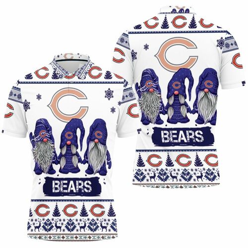 Chicago Bears Christmas Gnomes Ugly Sweatshirt Christmas 3d Polo Shirt Model A31400 All Over Print Shirt 3d T-shirt