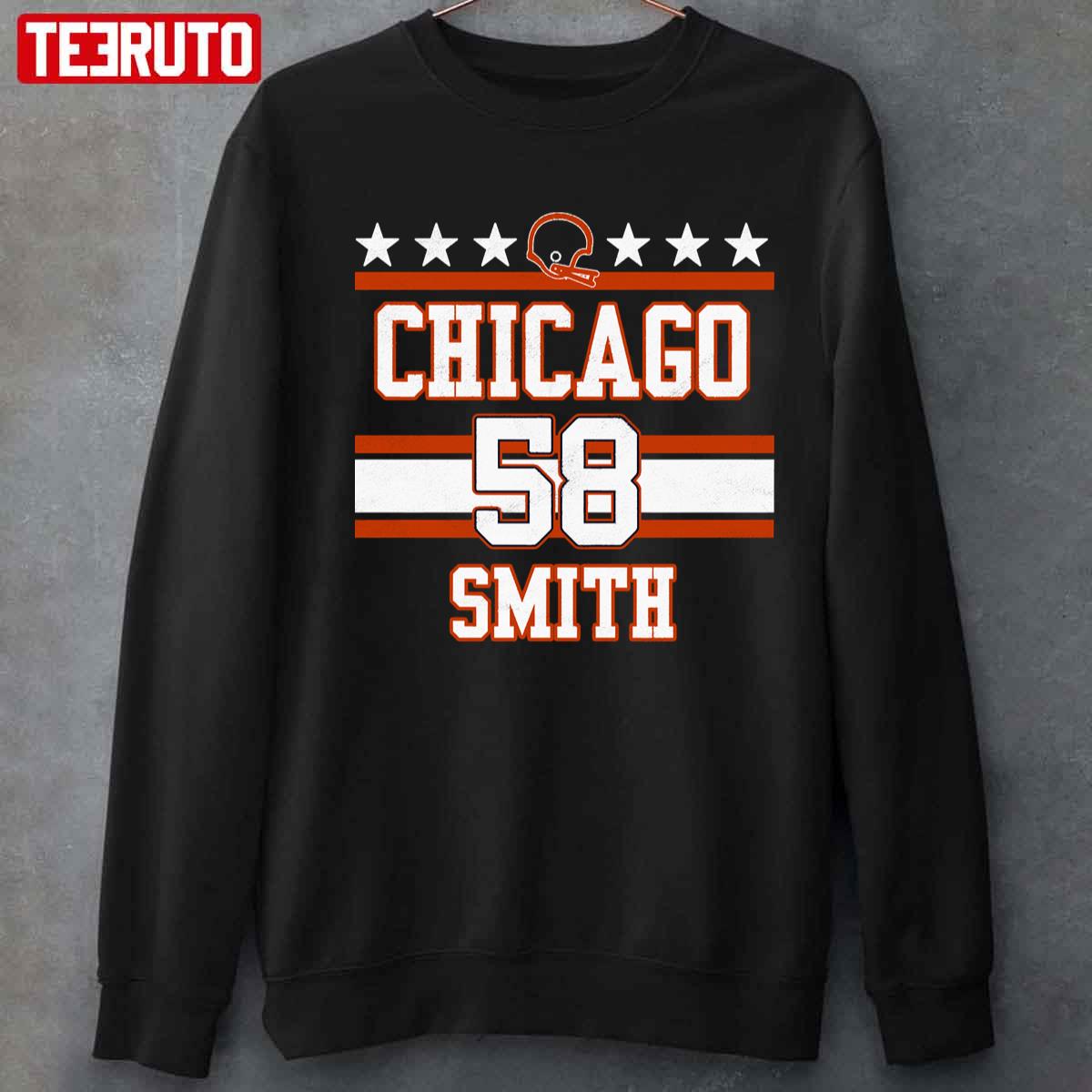 Chicago Football 58 Roquan Smith Design Unisex Sweatshirt