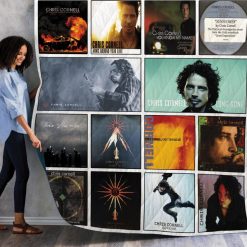 Chris Cornell Throws Albums Quilt Blanket