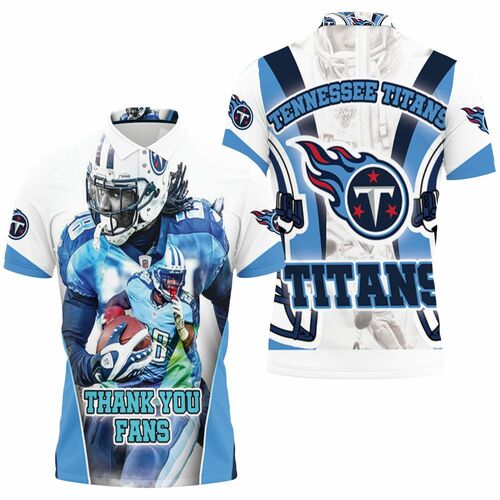 Chris Johnson #28 Tennessee Titans Afc South Division Super Bowl 2021 Polo Shirt Model A31381 All Over Print Shirt 3d T-shirt