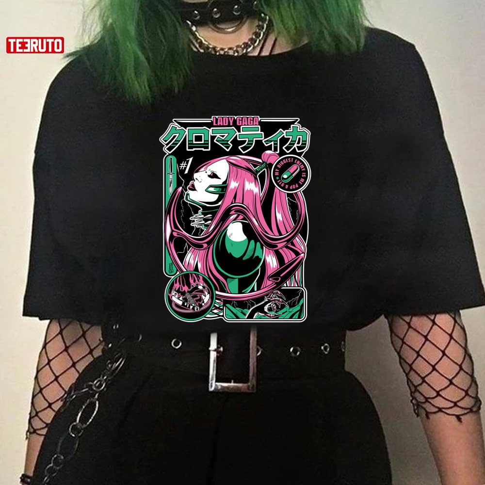Chromatica Lady Gaga Japanese Style Unisex T-Shirt