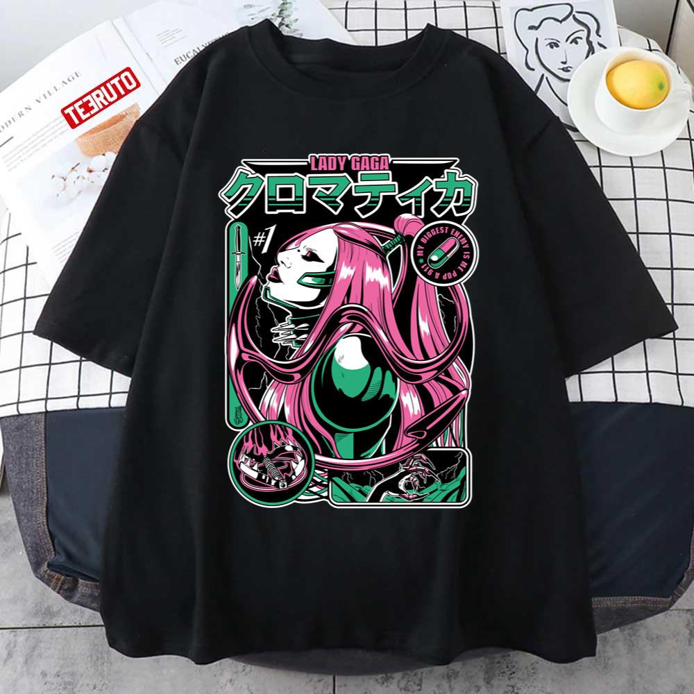 Chromatica Lady Gaga Japanese Style Unisex T-Shirt