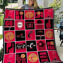 Cincinnati Bearcats Collection Quilt Blanket