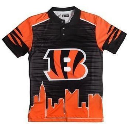 Cincinnati Bengals Thematic Polyester Polo Shirt 3d All Over Print Shirt All Over Print Shirt 3d T-shirt