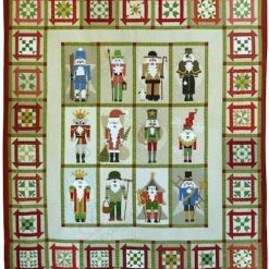 Classic Nutcrackers Doll Quilt Blanket