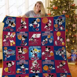 Cleveland Cavaliers All Together Quilt Blanket