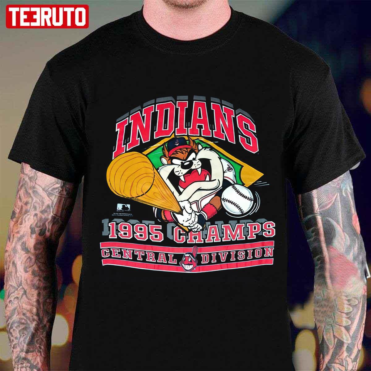 1995 Vintage Cleveland Indians T-Shirt