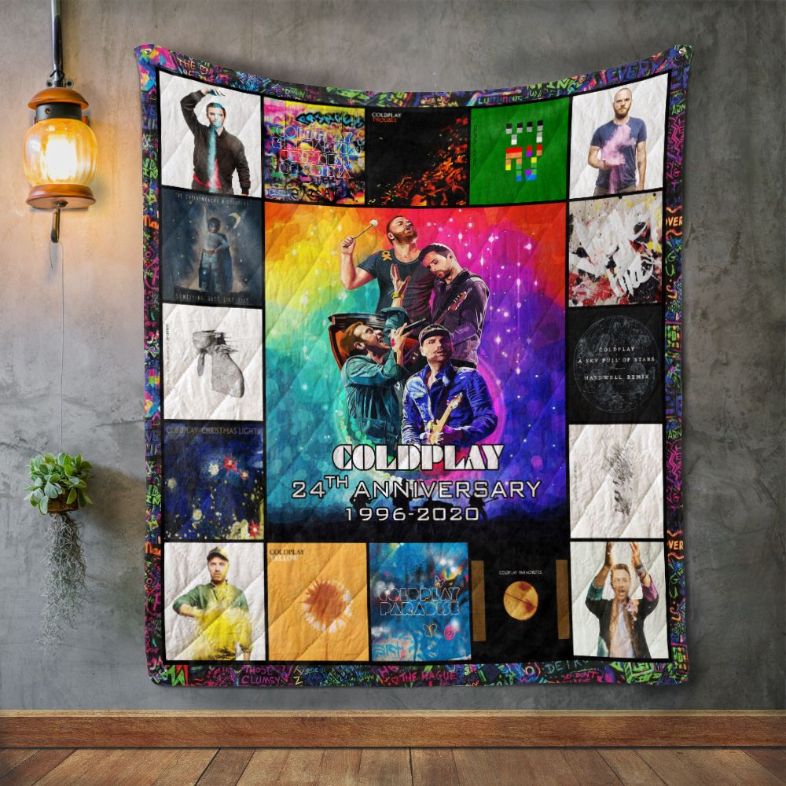 Coldplay Love4th Anni sary Quilt Blanket