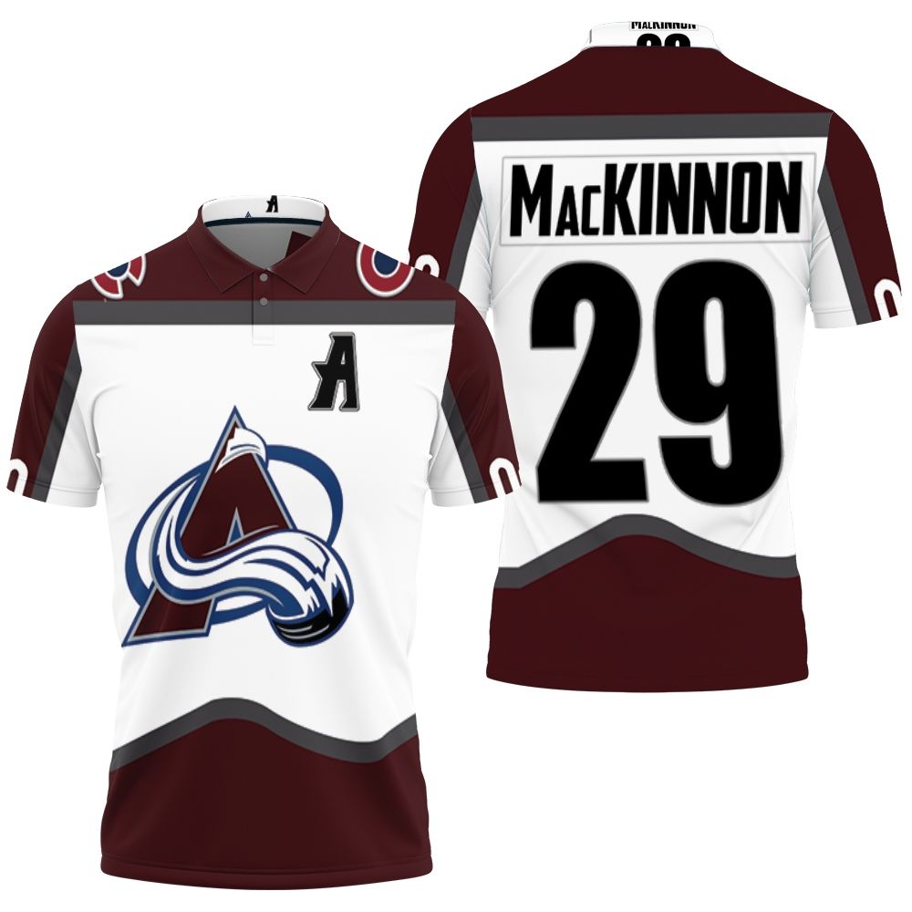 Colorado Avalanche Mackinnon Jersey # 29