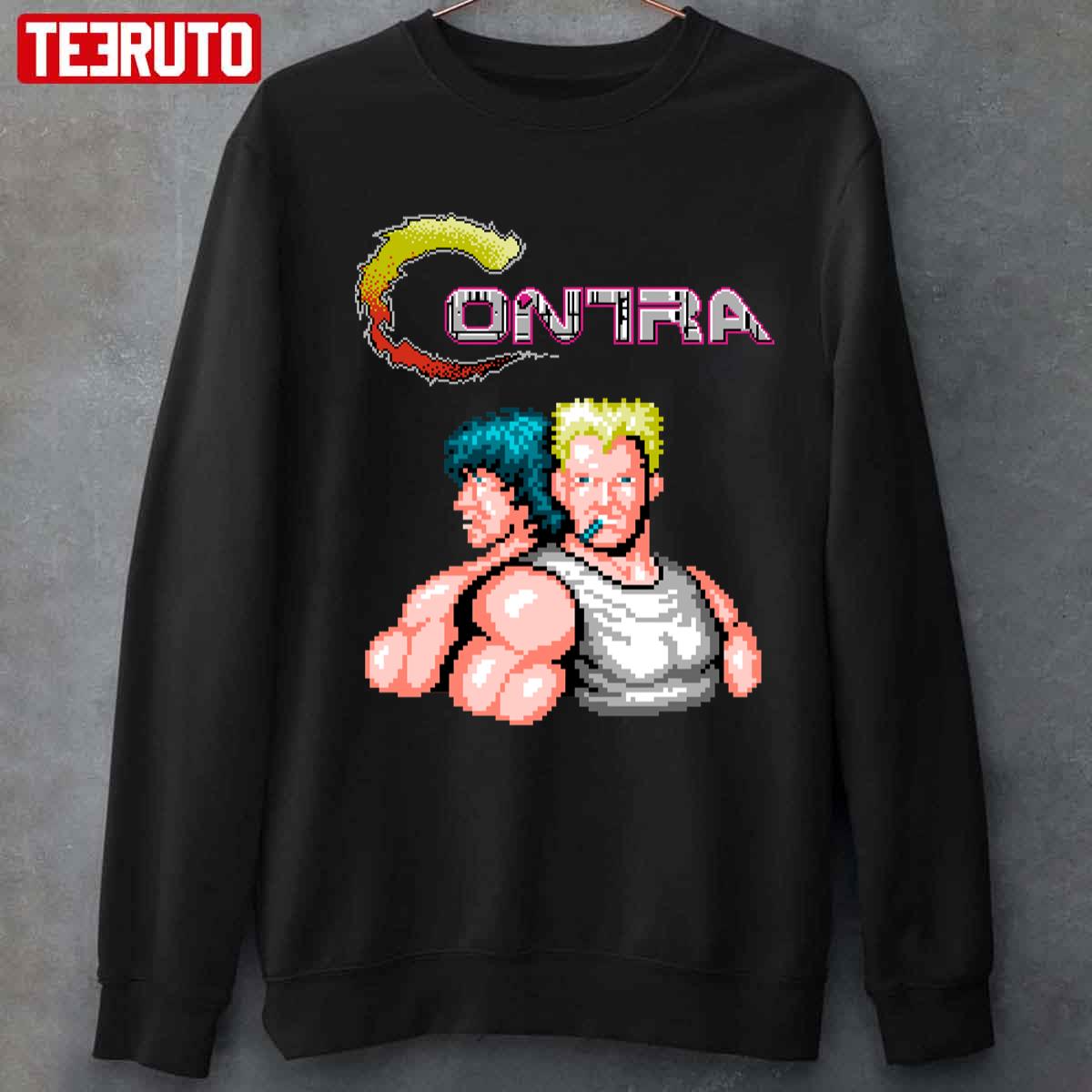 Contra Game Pixel Art Unisex T-Shirt Contra Game Pixel Art Unisex T-Shirt