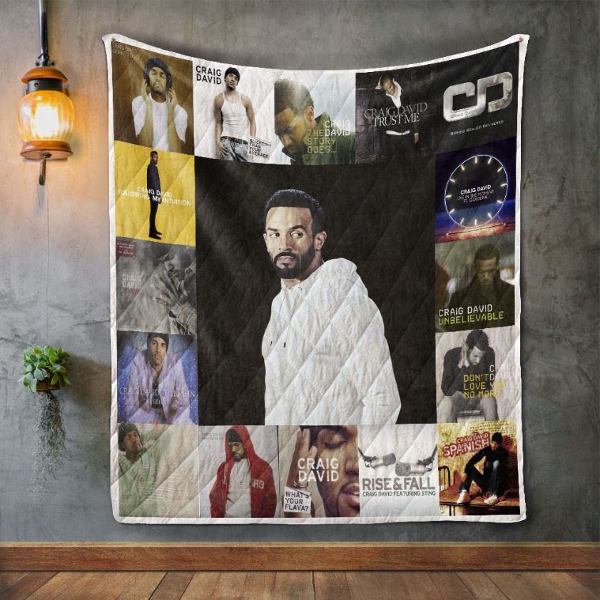 Craig David Albums  Quilt Blanket