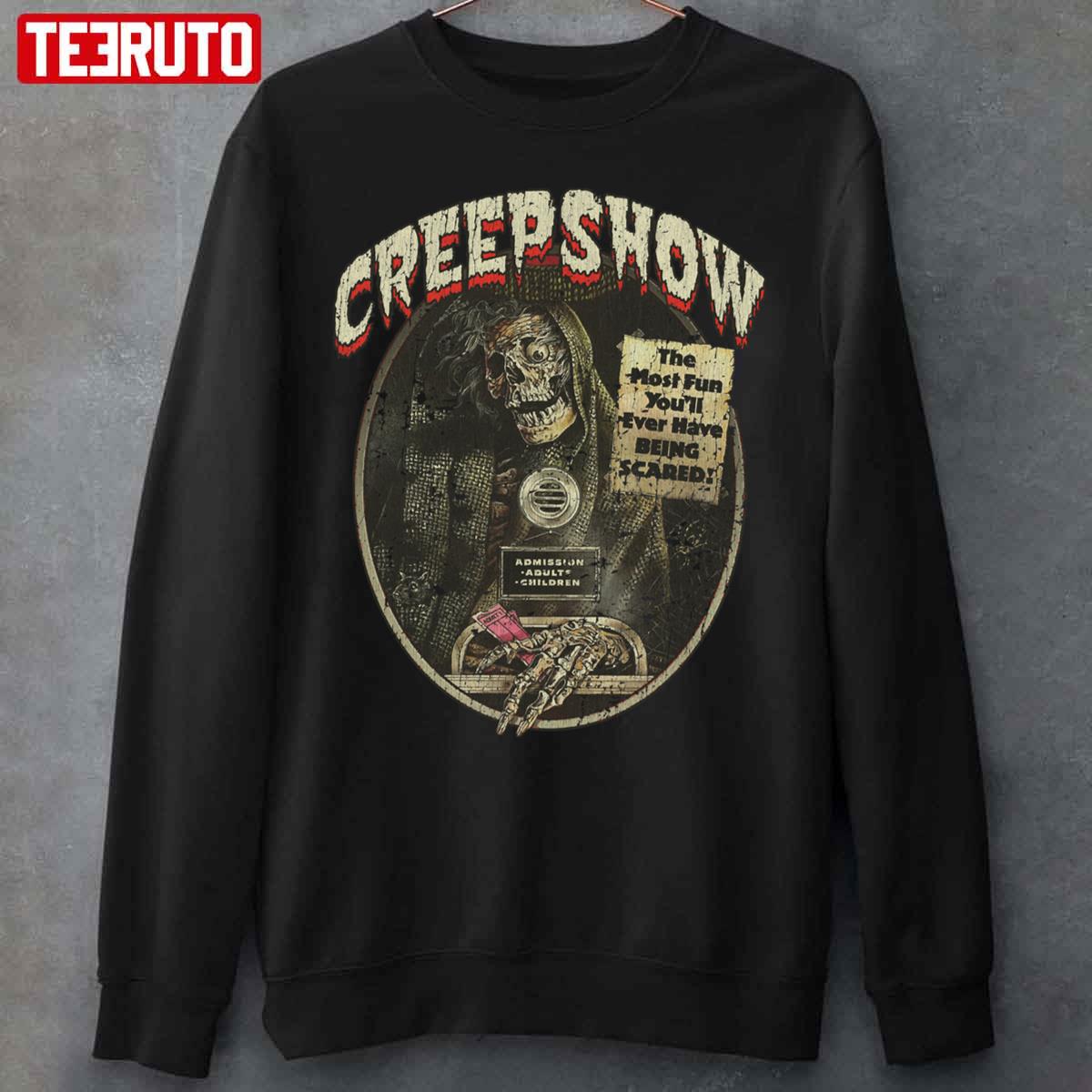 Creepshow The Most Fun You’ll Ever Have Being Scared 1982 Unisex Sweatshirt