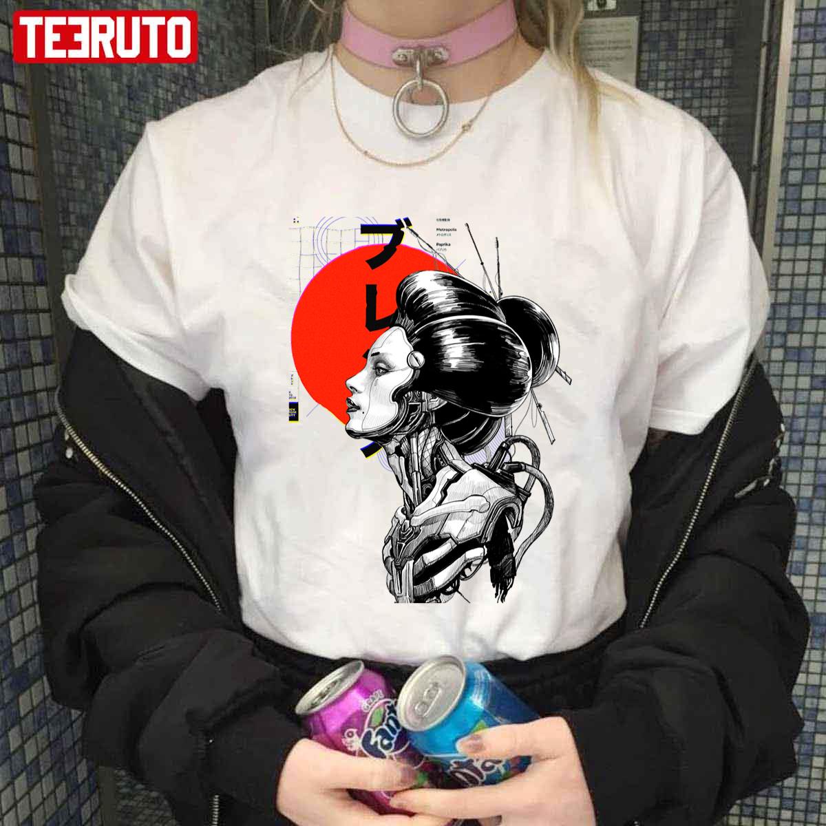 Cyberpunk Vaporwave Japanese Artwork Unisex T-shirt