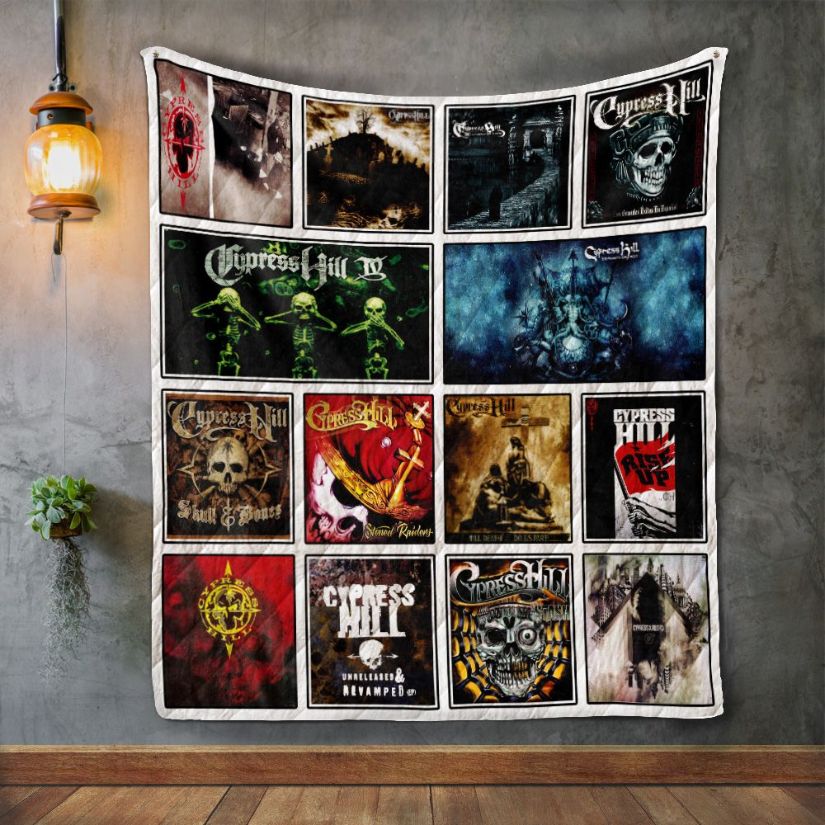 Cypress Hill Album Covers Quilt Blanket