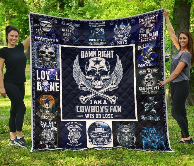 Dallas Cowboys Quilt Blanket - Teeruto